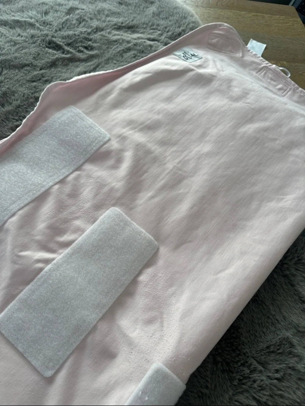 The Ollie World Pink Baby Bib - Soft Feeding & Drool Protector